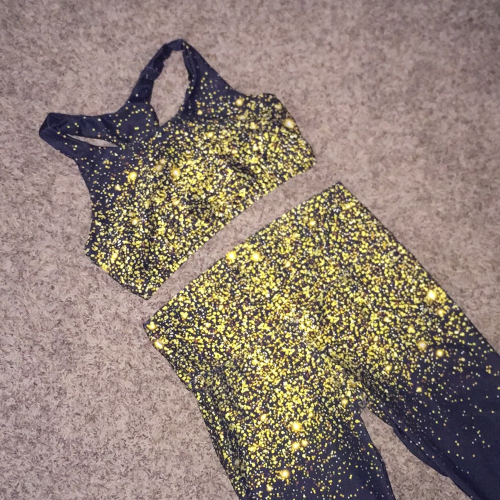 2 piece workout set bra & leggings